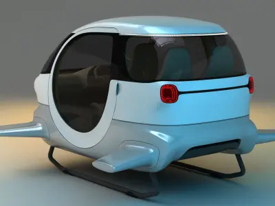 Kancil EV-8 Fly 3D model