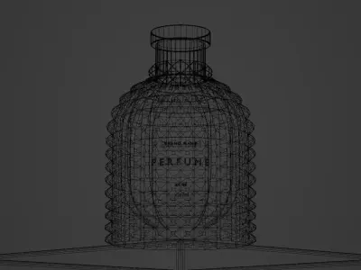 PERFUME MODELING AND LIGHTING SET 3D model 005 3D model