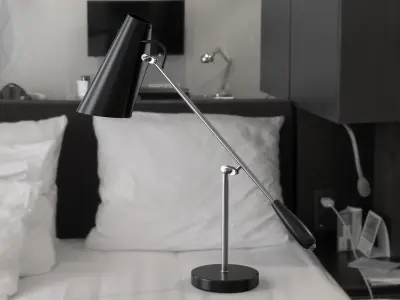 Table Lamp Low-poly 3D model