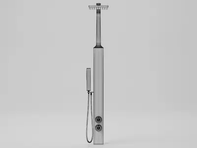 Bathroom Shower Free 3D model