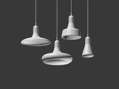 Brokis Shadow Lights Collection Set 3D model