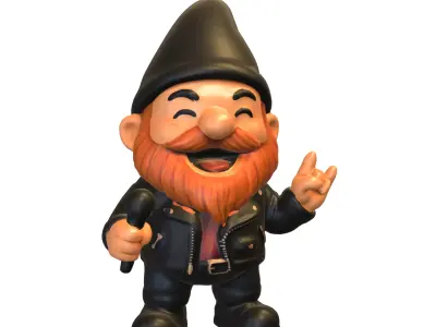 Santa noel pack festive Low-poly 3D model