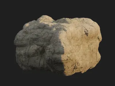 Sculpt stone C 3D model