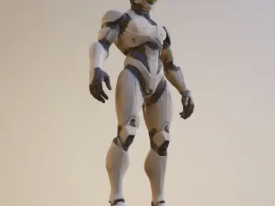 Armor suit 3D model