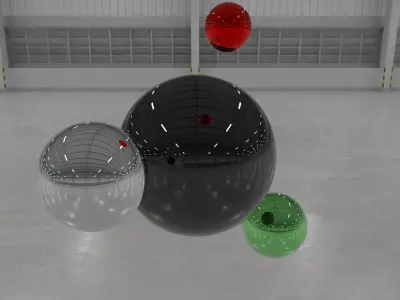 HDRI - Warehouse Interior 9 Texture