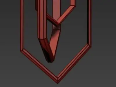 Studio endo chandelier 3D model