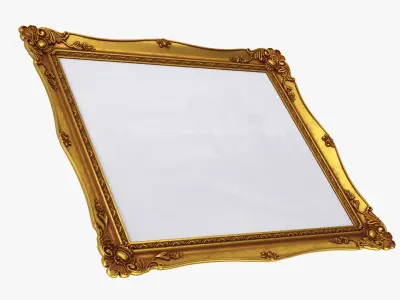 Picture frame Set v2 3D model