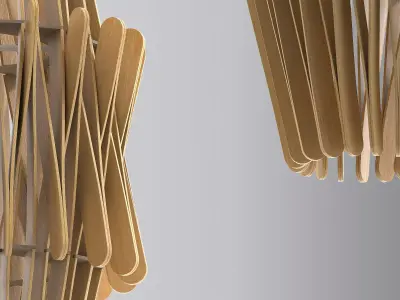 F23 Stick 03 3D model