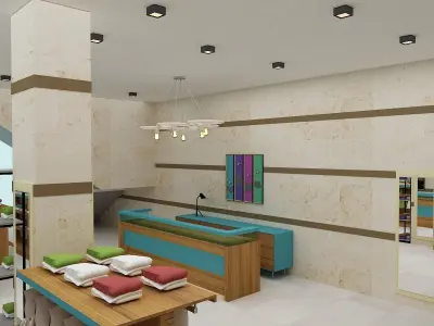 clothing shopping 3D model