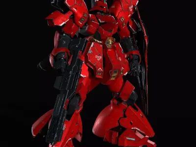 Sazabi MSN-04 3D model