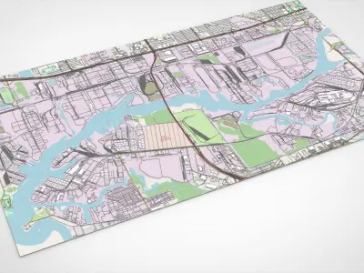 The Brown Shipbuilding Company Houston Texas USA 3D model