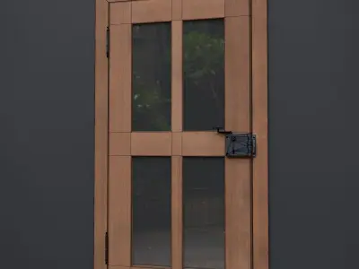 Glass Door 3D model