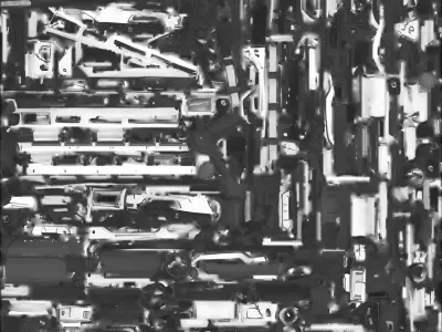 Sci-Fi Plasma Energy Rifle 3D Model Cosmic Assault Weapon Low-poly 3D model