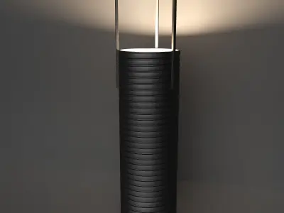 Table lamp Thread Lamp animated 3D model