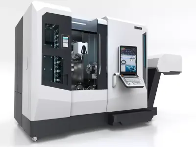 Milling Machine Dmg  Ntx 500 3D model