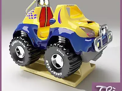 KIDDY RIDE STRIKER 3D model