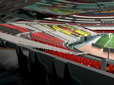  MEXICAN STADIUM - ESTADIO AZTECA 