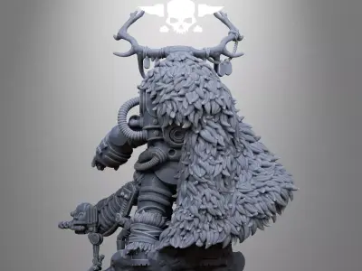 Techno Savage Druid 3D print model