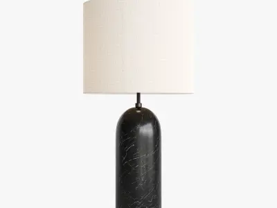 Lamp Floor Gubi Gravity XL Low 3D model