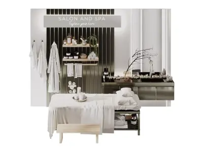 Spa salon 3D model