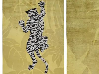 Climbing Tiger 3D model