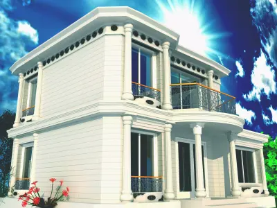 VILLA DESIGN 3D model