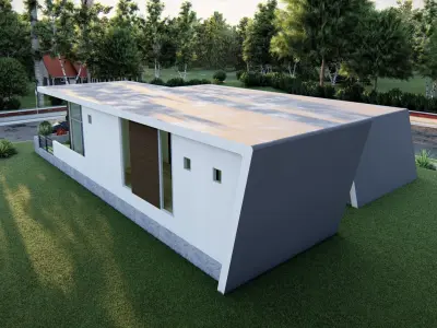 3D HOUSE INTERIOR AND EXTERIOR DESIGN 3D model