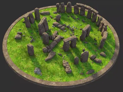 Stonehenge 3D model