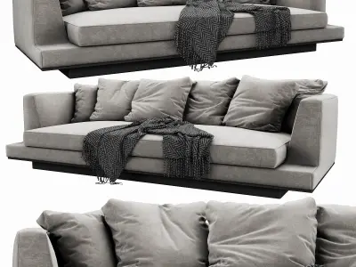 BB Italia AURAE sofa  3D model