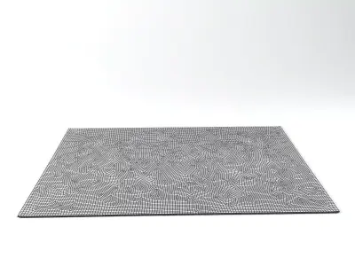 Traced Rug 3D model