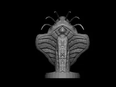 Guyver Volker Head bust 3D model