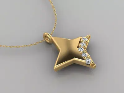 Pendant P051 3D Print Model 3D print model