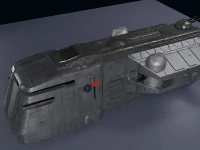 stars wars trexler 906 armored-marauder Low-poly 3D model