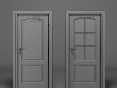 Door provans 3D model
