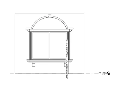 Classic Window  3D model