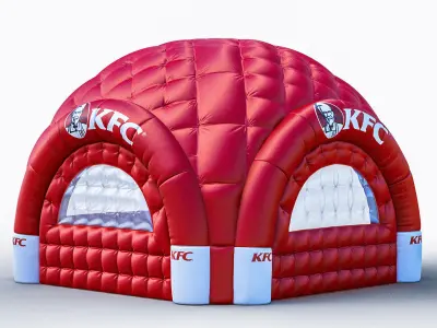  inflatable tent  air blow tent Blow-up tent 3D model