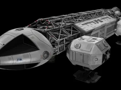 Space 1999 Eagle Transporter 3D model