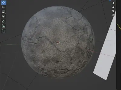 Concrete Material in blender Texture