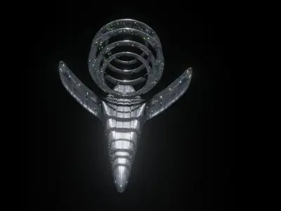 Alien Spacecity 3D model