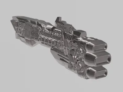 FLEET CORE - 10 USDF CRUISER 3D print model