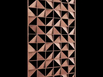 Facade elevation Cnc Design 3D model