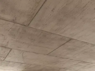 Monolithic Concrete Ceiling - slab joints 05 Texture