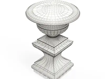 Old  vase 3D model
