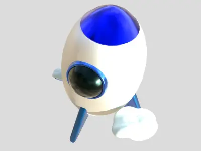 3D app web Icon Low-poly 3D model-04 Low-poly 3D model