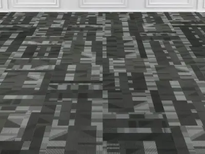 Wall to Wall Carpet Tile No 2 3D model