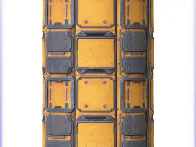 SciFi Seamless Texture Texture 3