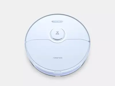 Roborock S8 white Low-poly 3D model