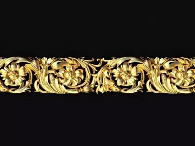 dekor ornament 3D model 144