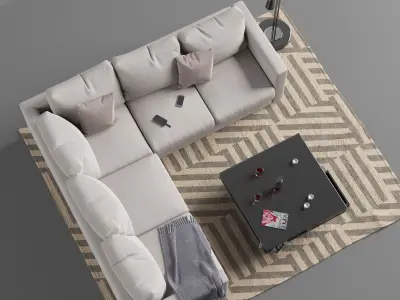 Vimle Tofterid  Quart 3D model