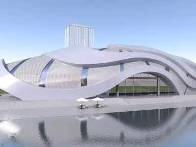 Building 03 3D model